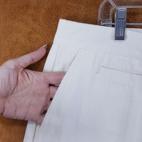 PUMA Pants Mens Size 36 White ACM MMQ Embroidered Logo AC Milan $125 - Picture 4 of 12